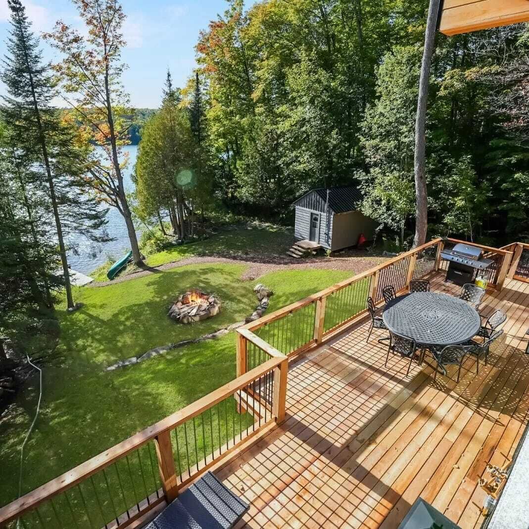 View from Balcony - Room with Queen bed