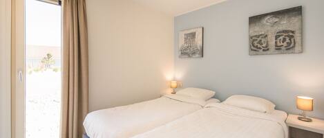 Bungalow | 3 camere, con arredamento individuale, lenzuola