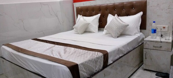 Deluxe-rum | 1 sovrum, skrivbord, arbetsyta för laptop och gratis wi-fi