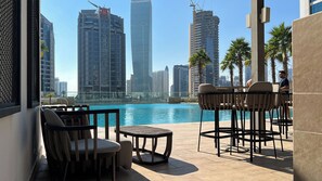 Outdoor pool - B. Bay centrally located Cozy Studio (Dubai)