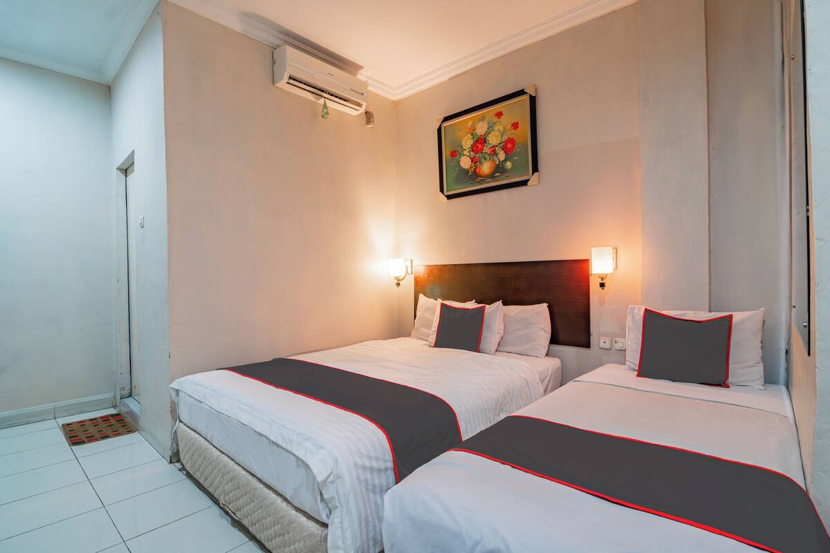 ห้องแฟมิลี่สวีท | โต๊ะทำงาน, พื้นที่ทำงานแบบใช้แล็ปท็อป, Wi-Fi ฟรี, ผ้าปูที่นอน