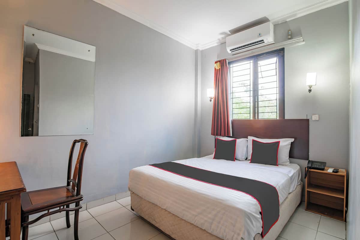 Kamar Double Standar | 1 kamar tidur, meja kerja, ruang kerja ramah laptop, dan Wi-Fi gratis