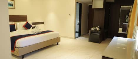 普通套房 | 高級寢具、書桌、摺床/加床 (收費)、免費 Wi-Fi