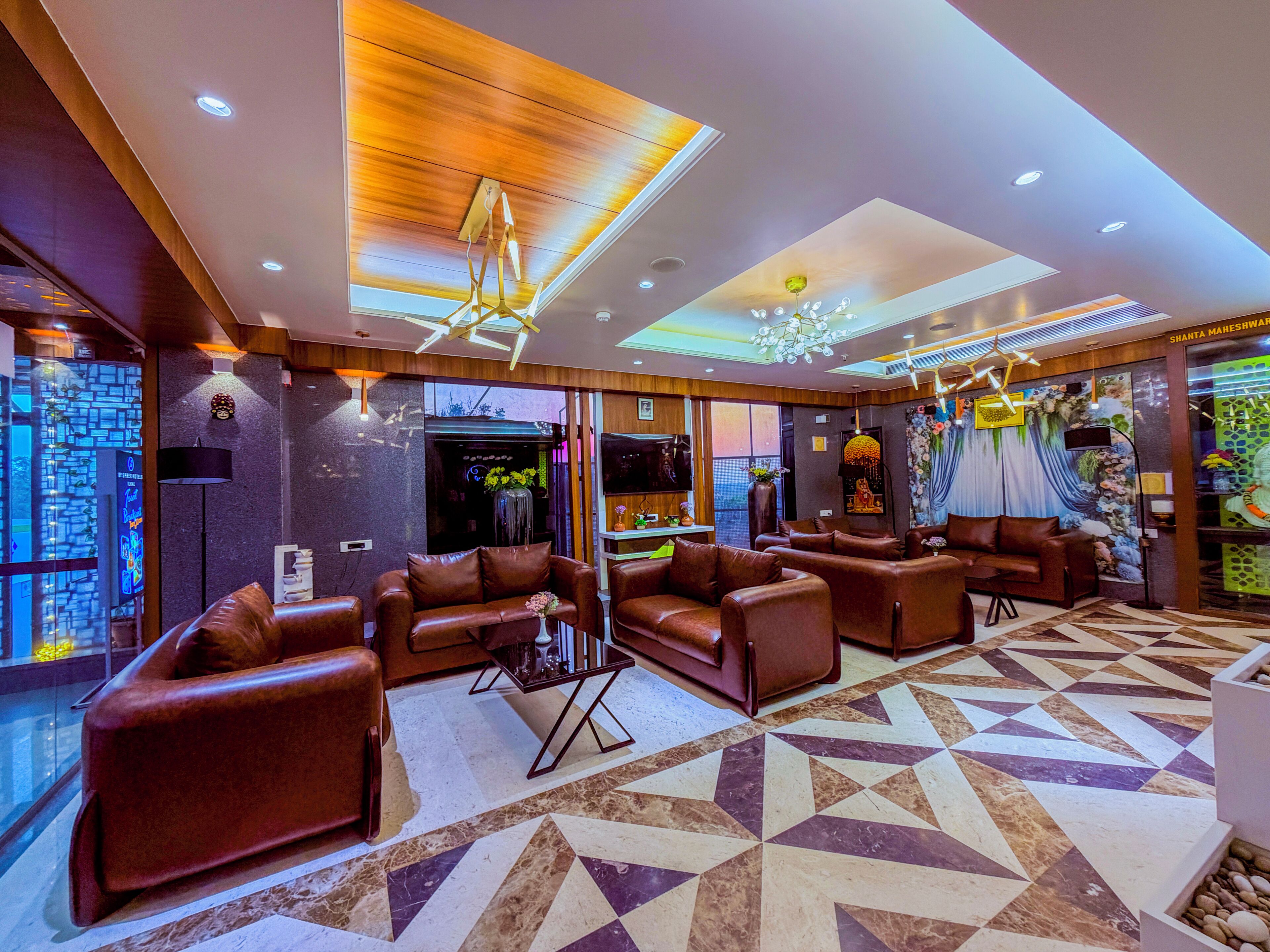 منطقة الجلوس في الردهة