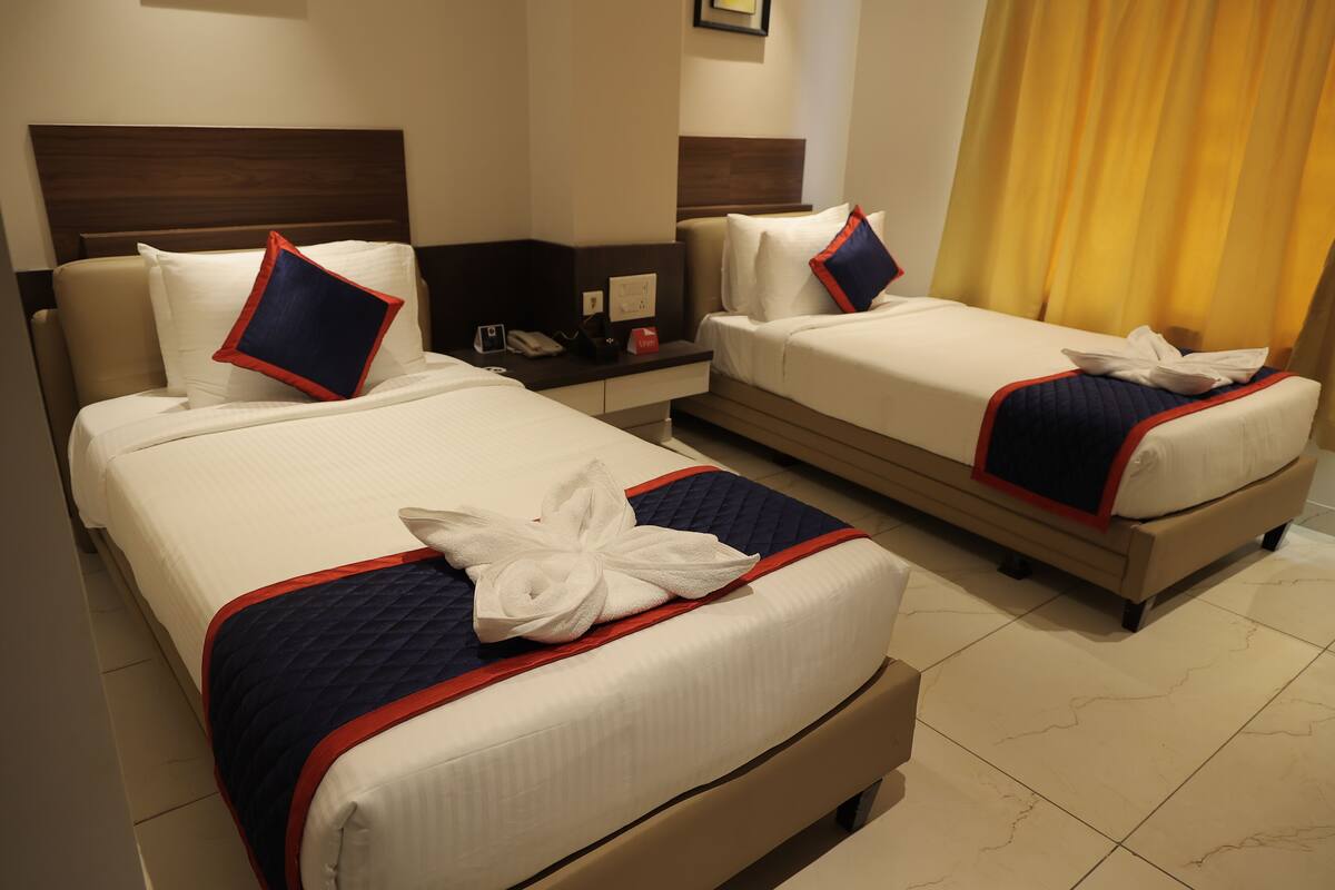 슈피리어 트윈룸 | 책상, 무료 WiFi, 침대 시트