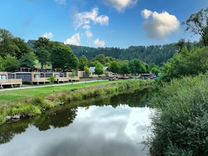 Chalet | Uitzicht vanuit accommodatie