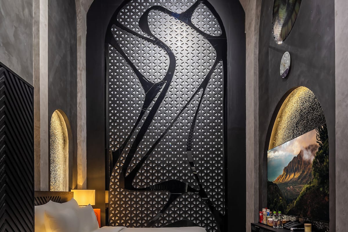 Exclusieve tweepersoonskamer | 1 slaapkamer, luxe beddengoed, Select Comfort-bedden, een minibar