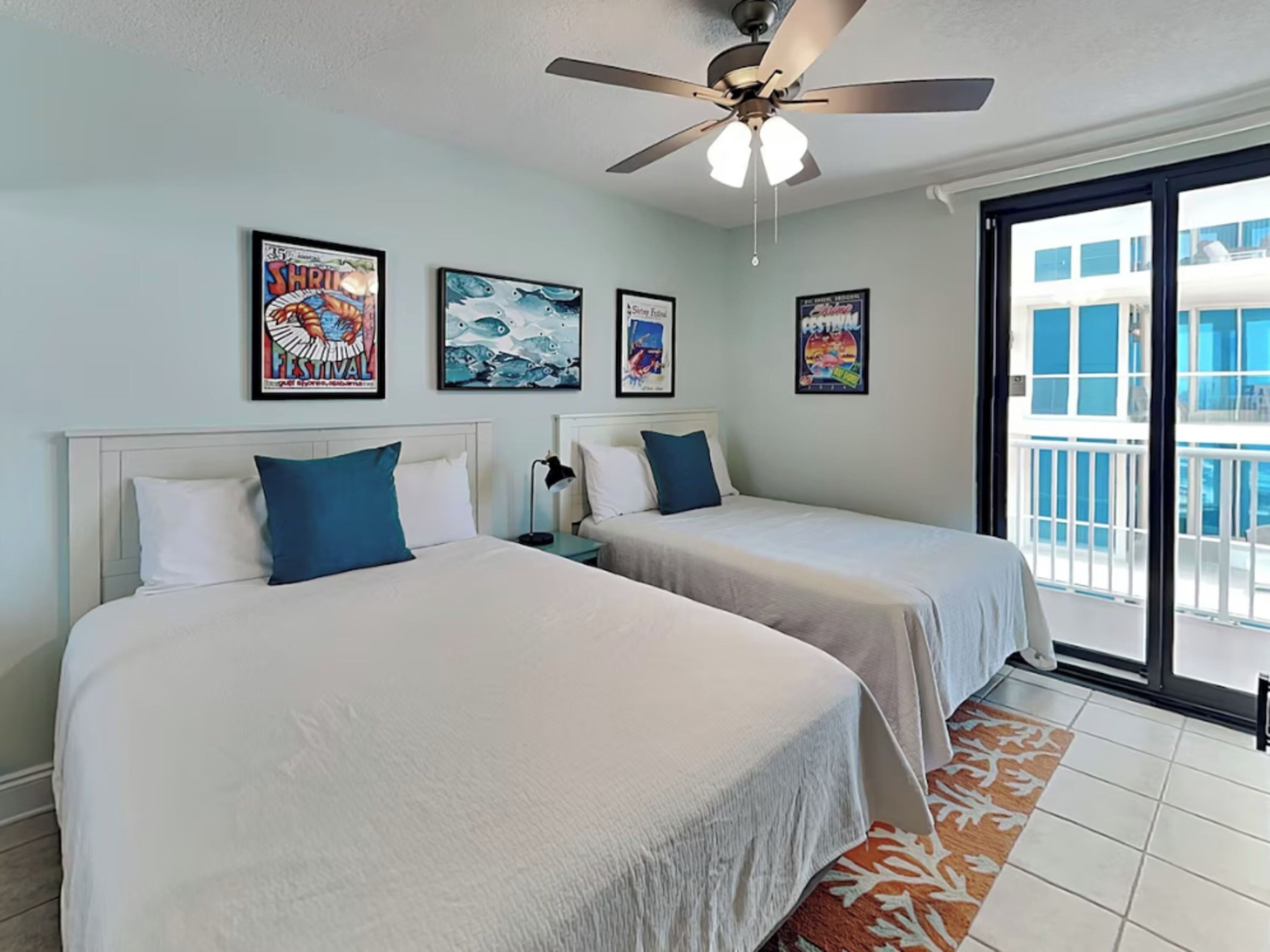 Exclusive-lejlighed - 3 soveværelser - balkon - strandudsigt | 3 soveværelser, individuelt design, individuel indretning