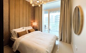 Deluxe Apartment, 1 King Bed with Sofa bed | 1 bedroom, premium bedding, down duvets, memory-foam beds