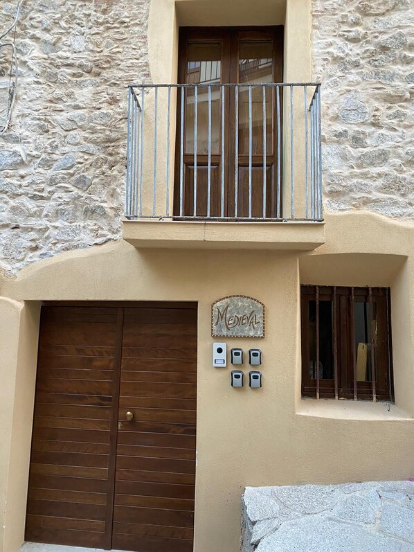 Voorkant van accommodatie