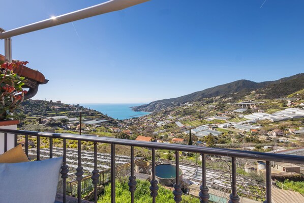 Apartamento, vista para o mar | Terraço/pátio