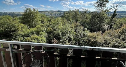 Luxus Apartment am Dreiburgenblick - Aussichtspunkt auf den Rhein - Wandern