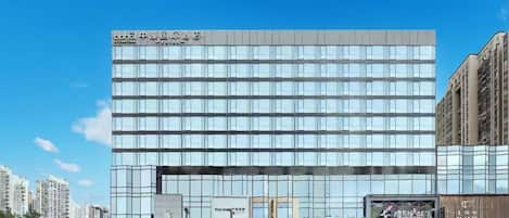 Façana frontal de l'allotjament