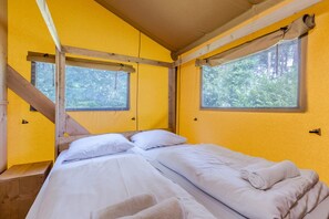Tente | 3 chambres, ameublement unique