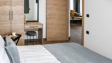 2 quartos, cofres nos quartos, berço de viagem, Wi-Fi de cortesia