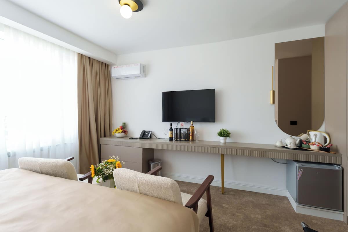 Standard Double or Twin Room | Minibar, in-room safe, soundproofing, iron/ironing board