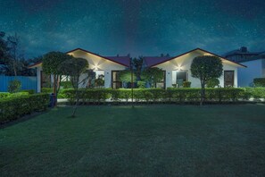 Deluxe-Doppelzimmer | Blick auf den Garten