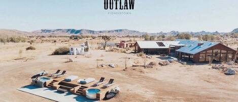 Enceinte de l’hébergement