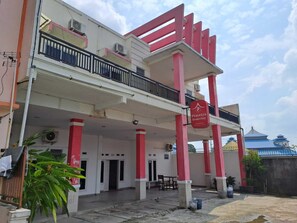 Façade de l’hébergement 