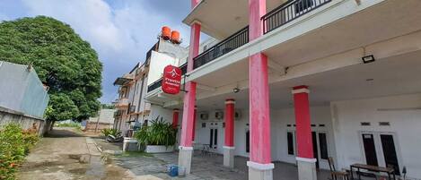 Façade de lâhĂ©bergement