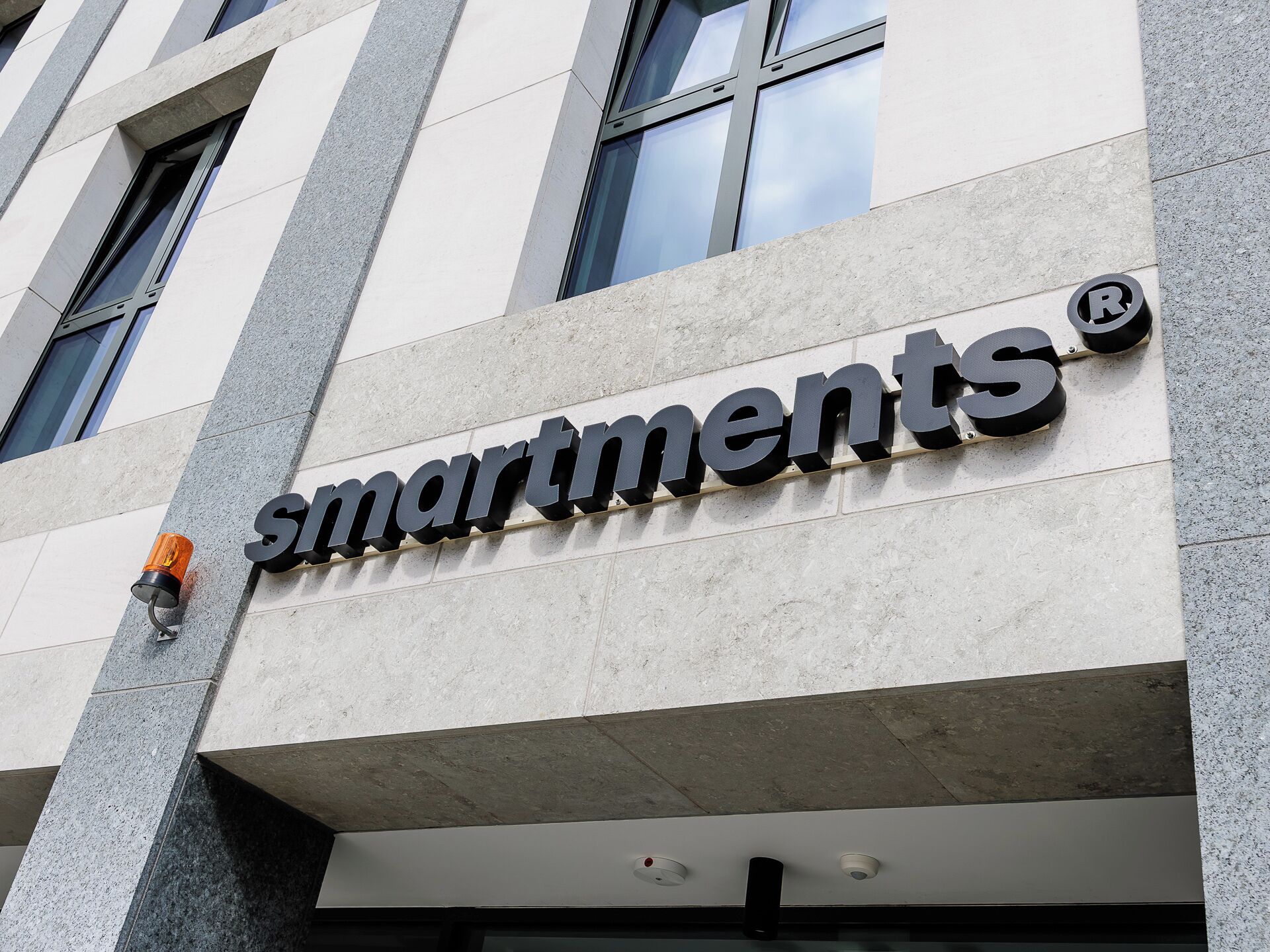 Fassade der Unterkunft