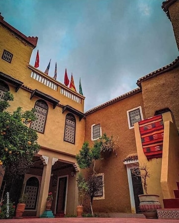 Front of property. Auberge tagnza