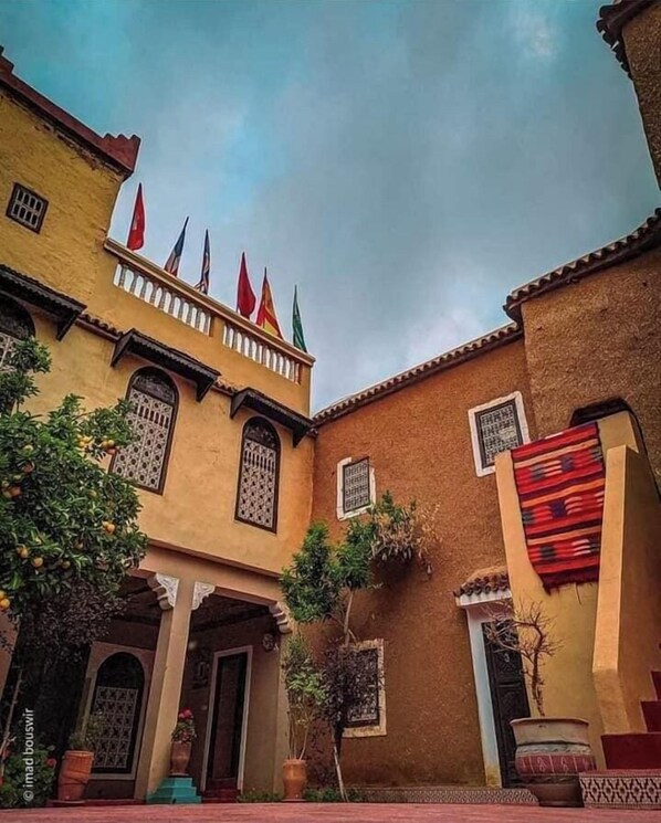 Façade de l’hébergement