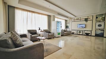 Sala de estar en el lobby