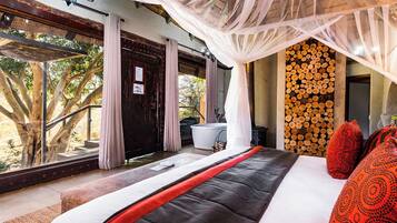 Premium bedding, pillow-top beds, in-room safe, individually decorated