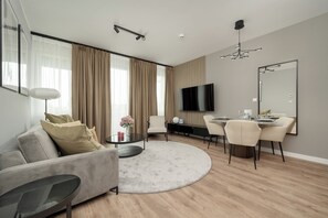 Apartment, 1 Bedroom, Balcony | Living area - Air Conditioned Apartment by Renters (Wroclaw)