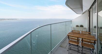 Penthouse suite on 35th floor