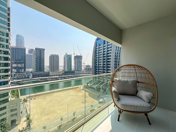 Deluxe Apartment, 1 Bedroom, Lake View | Terrace/patio