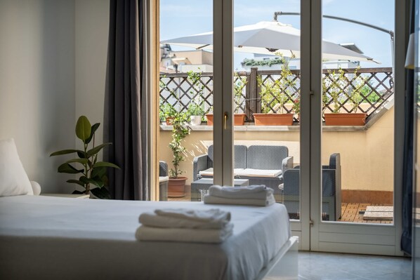1 habitación, wifi y ropa de cama