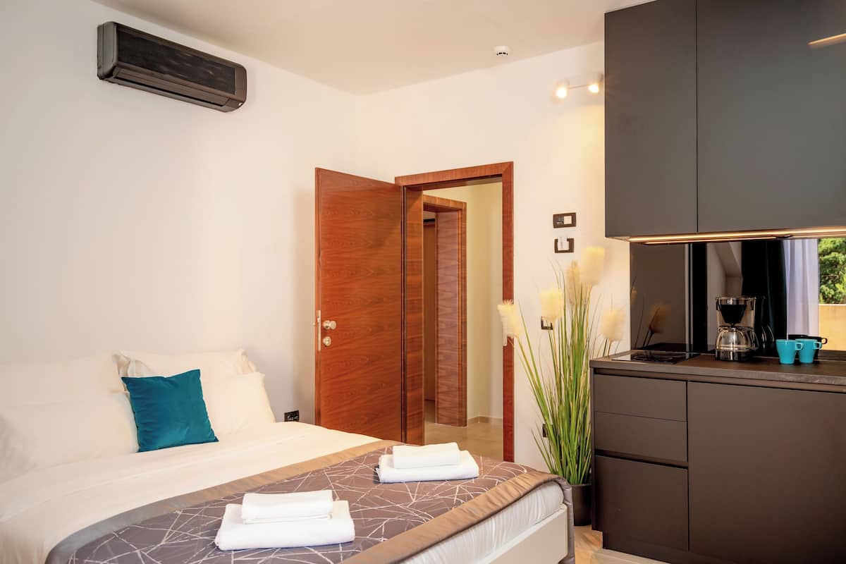Studio Premium, balcon