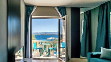 Appartement Premium, balcon, vue mer