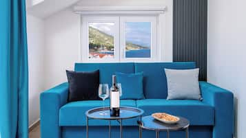 Premium-lejlighed - balkon | Premium-sengetøj, lydisolering, weekendseng, gratis Wi-Fi