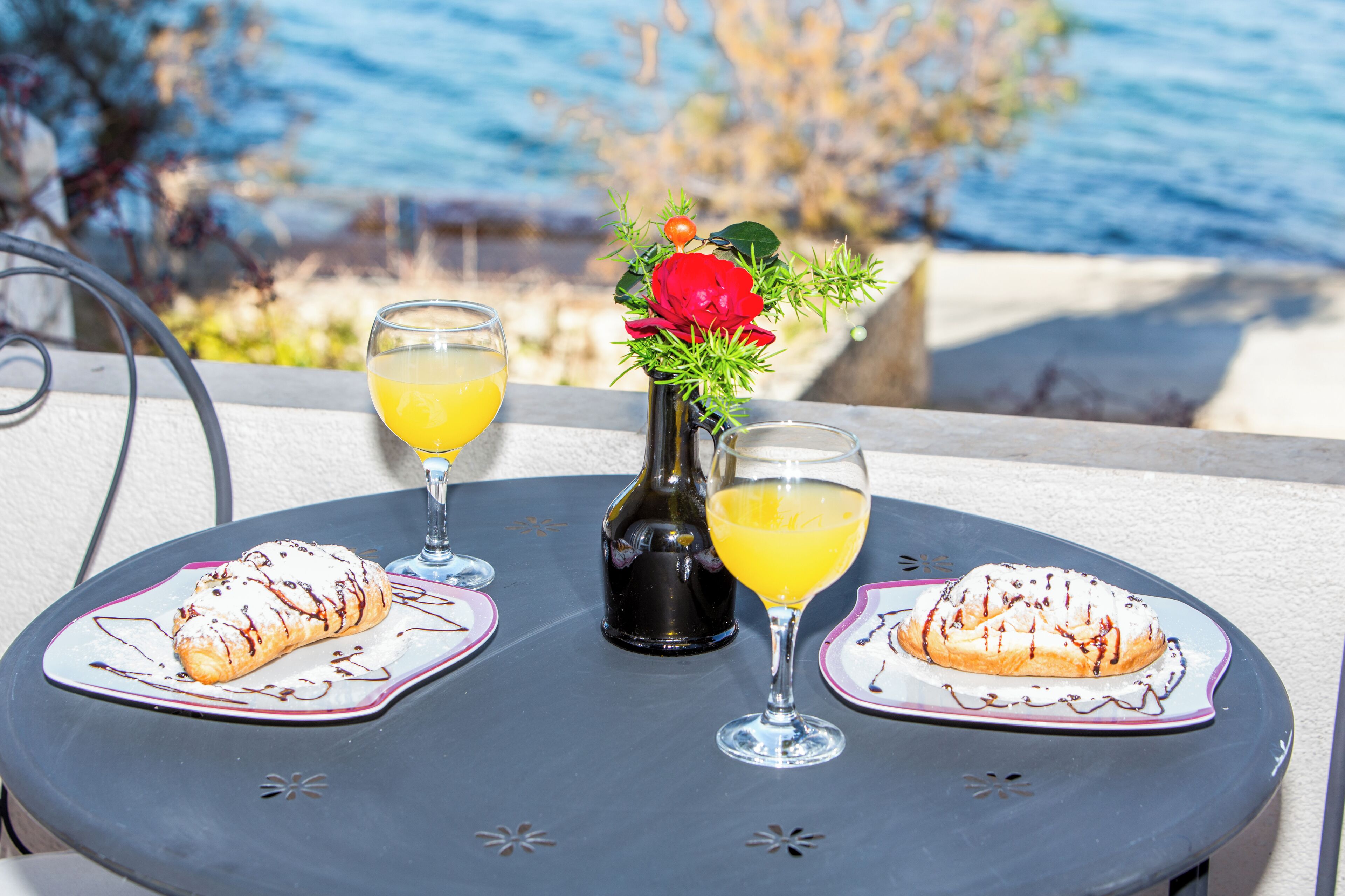 Lägenhet (Two Bedroom Apartment with Balcony an) | Terrass/Patio