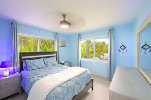 4 bedrooms, iron/ironing board, travel cot, free WiFi