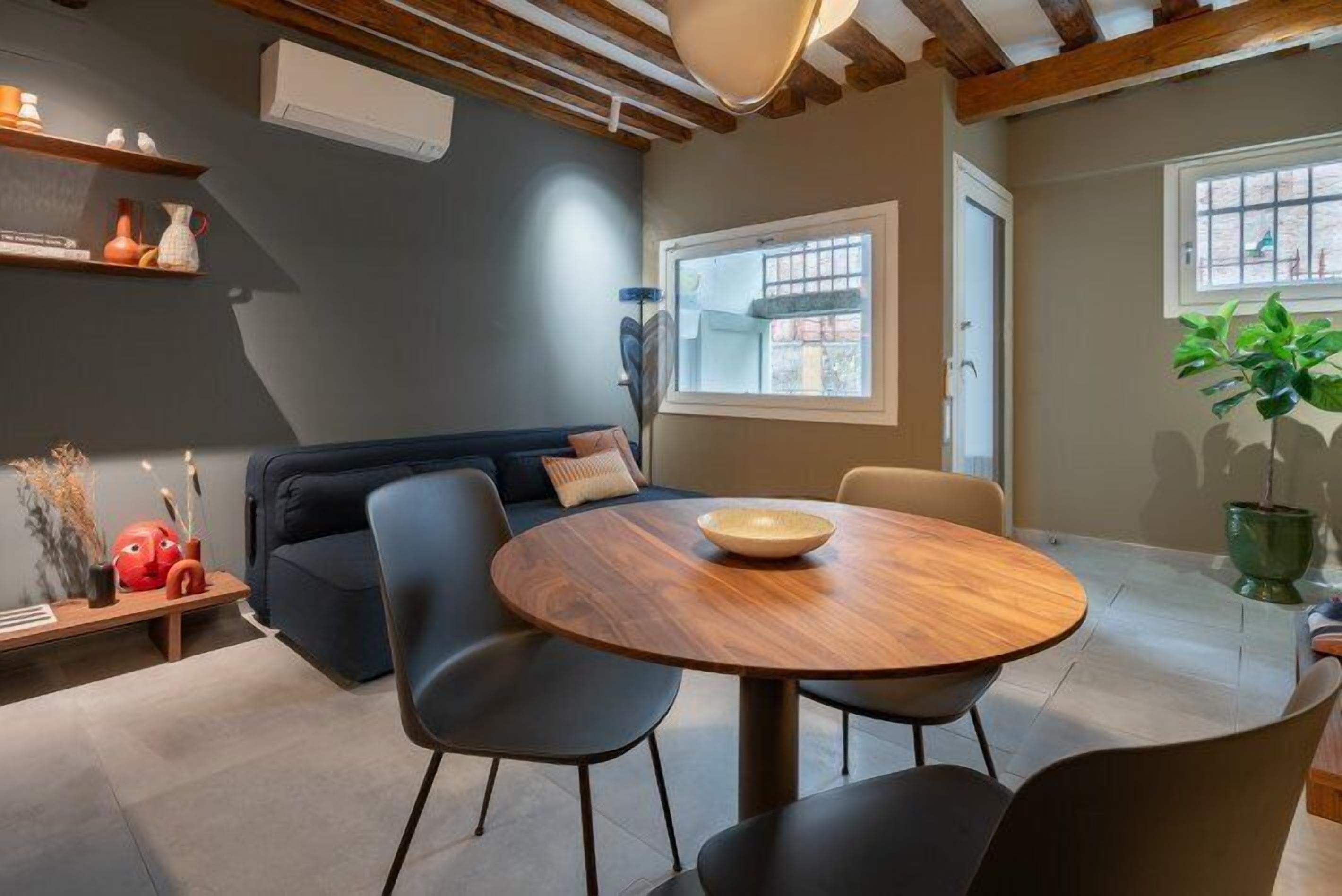 Apartment, Kanalblick | Esszimmer