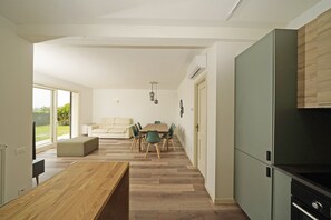 Appartement, vue jardin | Coin séjour