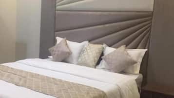 Apartemen Grand | Brankas, tirai kedap cahaya, kedap suara, dan setrika/meja setrika