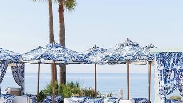 Playa privada cerca y vóley playa