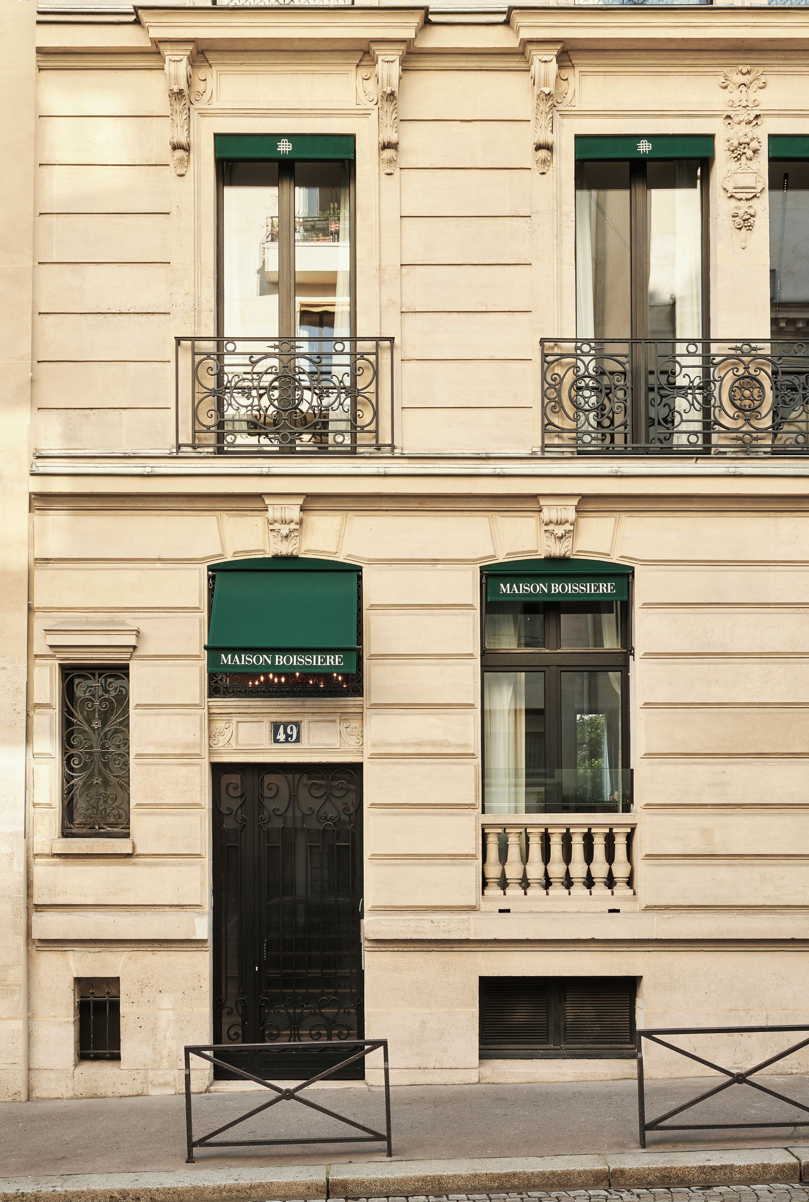 Overnatningsstedets facade