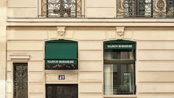 Façade de l’hébergement