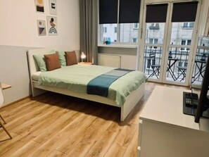 1 Schlafzimmer, Bügeleisen/Bügelbrett, kostenloses WLAN, Bettwäsche