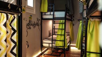 Superior Shared Dormitory, Non Smoking, City View | Bathroom | Shower, rainfall showerhead, hair dryer, bidet
