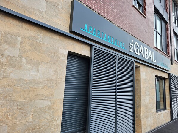 Façade de l’hébergement