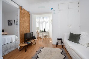 1 Schlafzimmer, Bügeleisen/Bügelbrett, Reisekinderbett, kostenloses WLAN