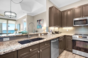 Condo, Multiple Beds (Portofino Island Resort Penthouse 3-2) | Private kitchen