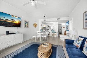 Condo, Multiple Beds (Summerwind West 1203) | Living area | TV - Summerwind West 1203 (Navarre)